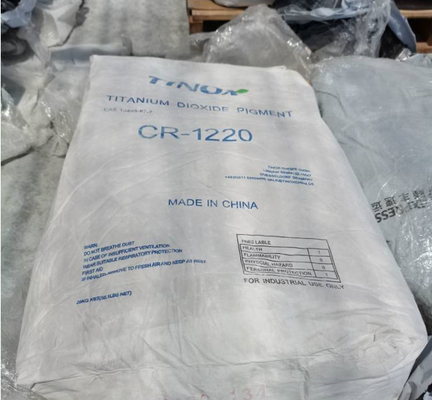 Grado industrial TINOX CR-1220 Rutilo de dióxido de titanio con un rendimiento excepcional