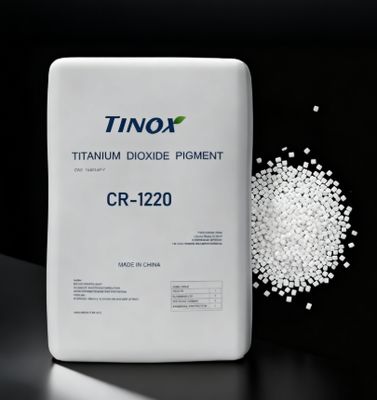calidad Pigmento del rutilo del dióxido de titanio del proceso del cloruro de TINOX CR-1220 para el plástico fábrica