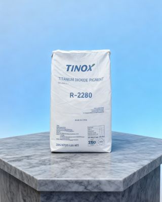 comprar Tinox Sulphate Process Titanium Dioxide Rutile R-2280 with TiO2 ≥97.5% and Rutile Content ≥96.5% for Masterbatch online manufacture