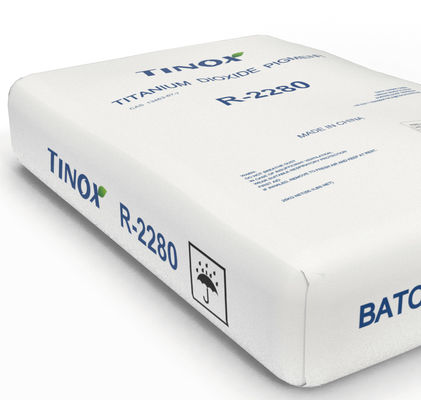 R-2280 Excelente blanqueza Dióxido de titanio Aplicación para el rendimiento
