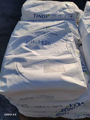 Un buen precio. Buena dispersatividad Tinox dióxido de titanio Rutilo TiO2 pigmento CR-1120 en línea