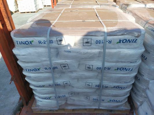 Un buen precio. TINOX R-2180 Sulphate Process Titanium Dioxide 20MT/20GP en línea
