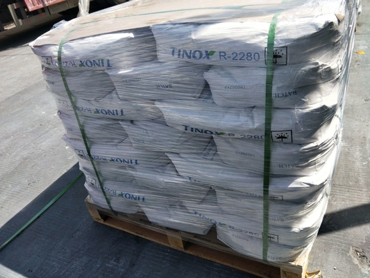 Un buen precio. TINOX R-2280 Titanium Dioxide Rutile for Consumer Electronic Plastics Polypropylene PP and Polystyrene PS Applications en línea