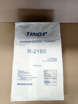 Un buen precio. Proceso de sulfato Dióxido de titanio R-2160 93% TiO2 para pinturas y recubrimientos en línea