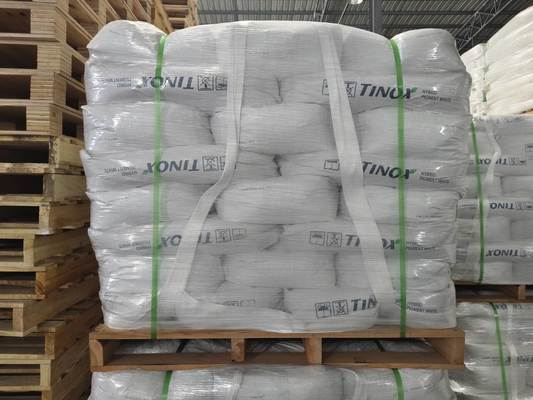 Un buen precio. TINOX TPW-818 High-Performance Hybrid Titanium Dioxide Rutile Pigment for Plastic Applications in 25kg/bag en línea