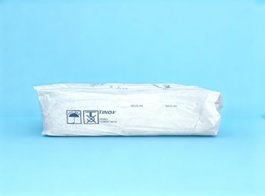 Un buen precio. TINOX TPW-716 Pigmento híbrido Blanco con brillo L* ≥ 96,0 Excelente brillo y pH 6,5-8,5 para recubrimientos de alto rendimiento en línea